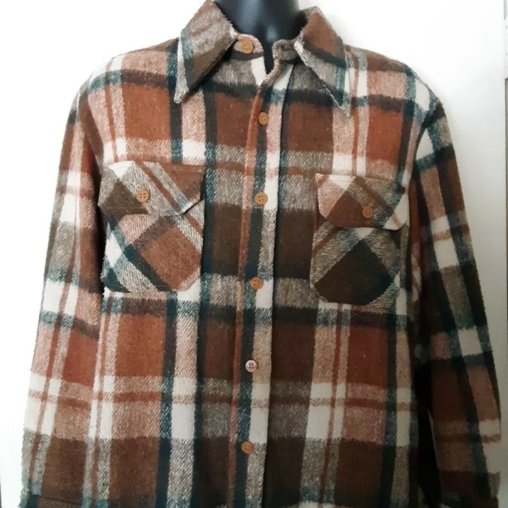 Vintage Van Cort Wool Flannel/Plaid by Woolworth